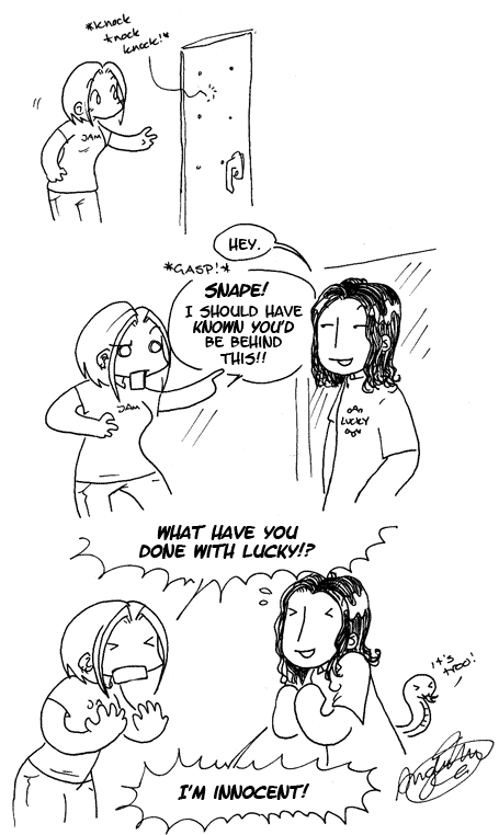 Snapes... ON A PLANE!!