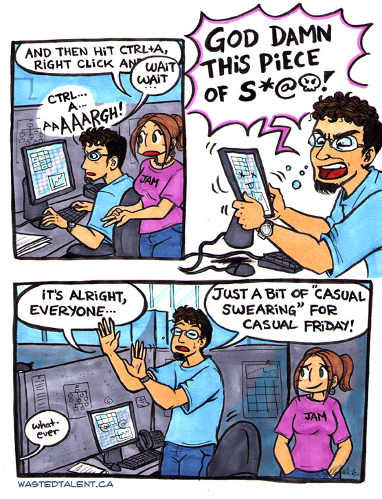 Casual-ties