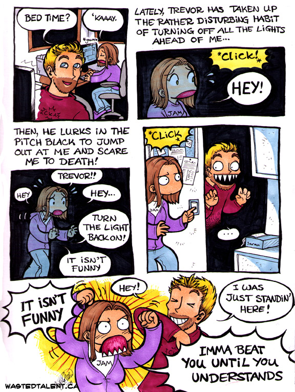 It Lurks in the Dark