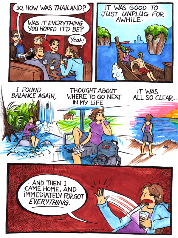 Vacation Amnesia