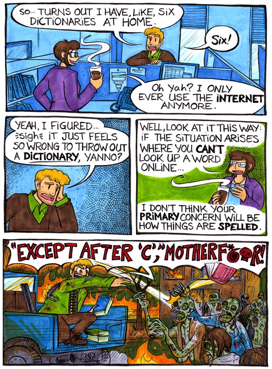 There is only one reason the internet could be down