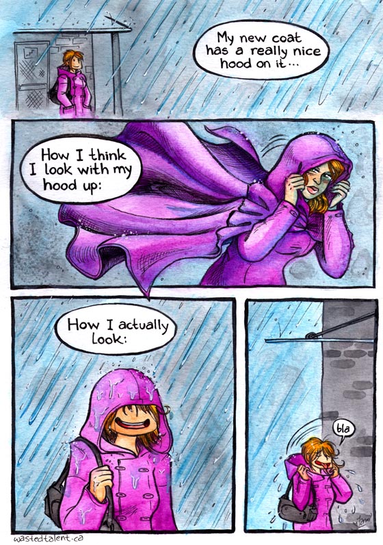 Little Mauve Dorky-hood