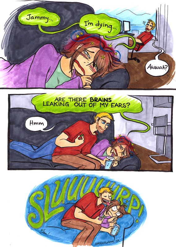 The symptoms are horrible... and delicious