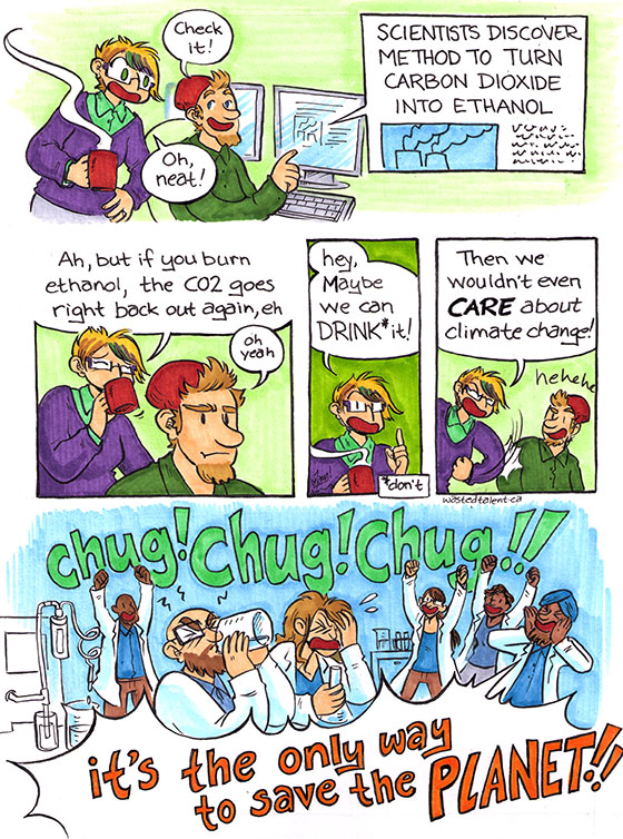 Ain't No Party like a Carbon Sequestration Party