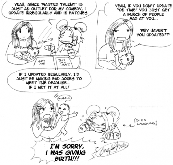 [144] - AA: Updating Webcomics