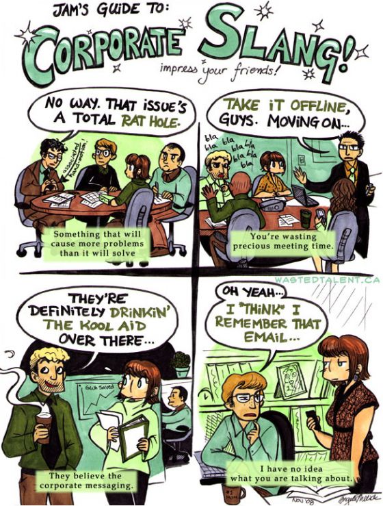 [390] - Corporate Slang!