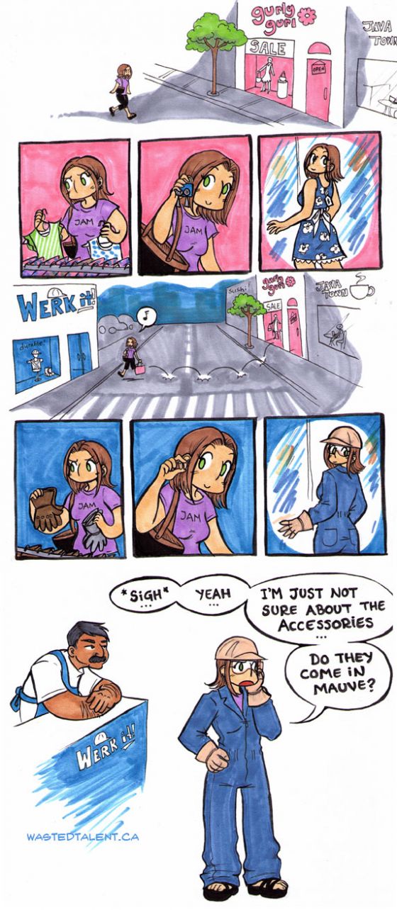 [375] - A Strange Shopping Day