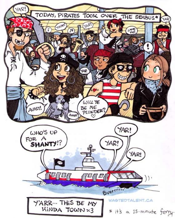 [356] - Yarrr the bus of the sea!