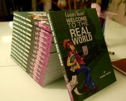 Welcome To The Real World! 152 pages of full colour awesomeness The book